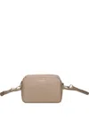Lacoste Champs-élysées Leather Cross Body In Purple