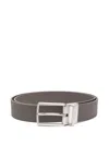 Lacoste Chantaco Reversible Leather Belt In 褐色