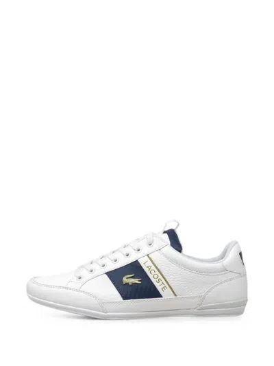 Lacoste Chaymon Lace-up Leather Sneakers In Animal Print