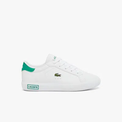 Lacoste Children's Powercourt Sneakers - 12 In White