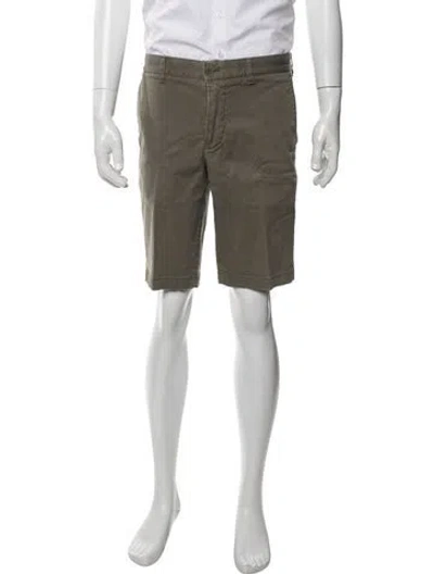 Pre-owned Lacoste Chino Shorts In Green