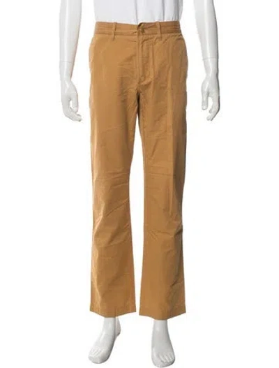Pre-owned Lacoste Chinos In Brown