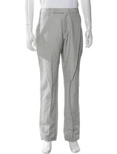 Pre-owned Lacoste Chinos In Green