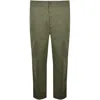 Lacoste Regular Fit Pull On Chinos Olive In Green