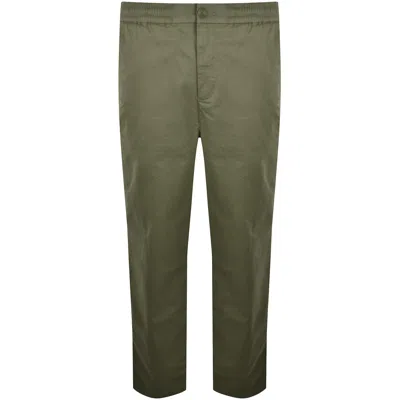 LACOSTE LACOSTE CHINOS KHAKI GREEN