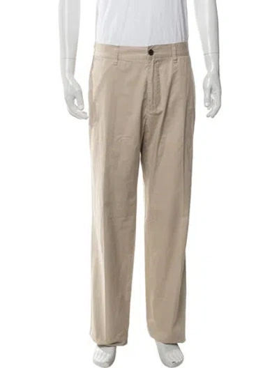 Pre-owned Lacoste Chinos In Neutrals