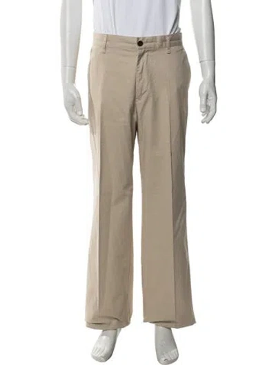 Pre-owned Lacoste Chinos In Neutrals