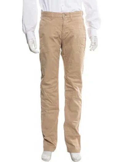 Pre-owned Lacoste Chinos In Neutrals