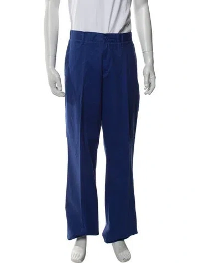 Pre-owned Lacoste Chinos W/ Tags In Blue