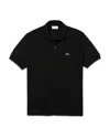 Lacoste Classic Fit Original L.12.12 Polo Clothing In Black