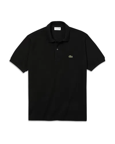 Lacoste Classic Fit Original L.12.12 Polo Clothing In Black