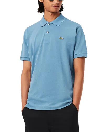 Lacoste Classic Cotton Pique Fashion Polo Shirt In Limestone