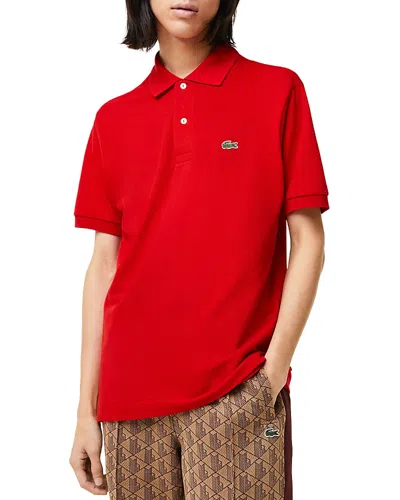 Lacoste Classic Cotton Pique Fashion Polo Shirt In Cosmic
