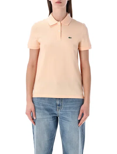 Lacoste Classic Cotton Polo Shirt In Neutral