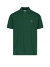Lacoste Regular-fit Cotton Pima Polo Shir In Green