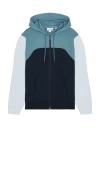 Lacoste Classic Fit Colorblock Track Jacket In Blue