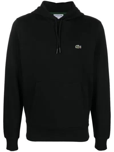 LACOSTE CLASSIC FIT FLEECE HOODIE