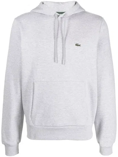 LACOSTE CLASSIC FIT FLEECE HOODIE