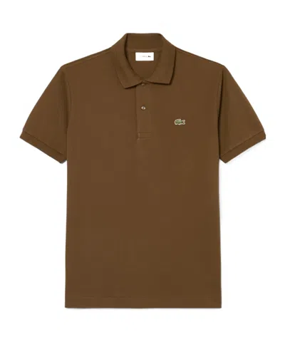 Lacoste Classic Fit L.12.12 Original Polo Shirt In Brown