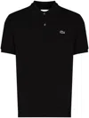 Lacoste Classic Fit Original L.12.12 Polo Clothing In Black