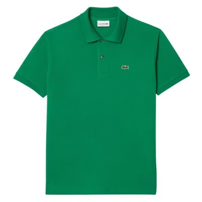 Lacoste Classic Fit Original Pique Polo Shirt In Green