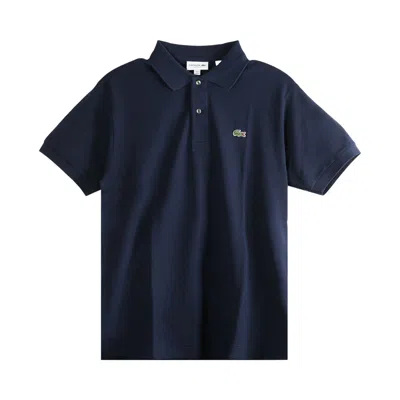 Pre-owned Lacoste Classic Fit Original Polo Shirt 'navy Blue' | Men's Size 4