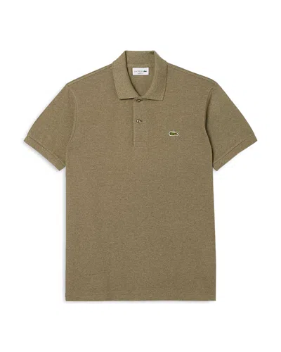 Lacoste Classic Fit Pique Polo Shirt In Green