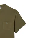 Lacoste Classic Fit Pocket Tee In Green