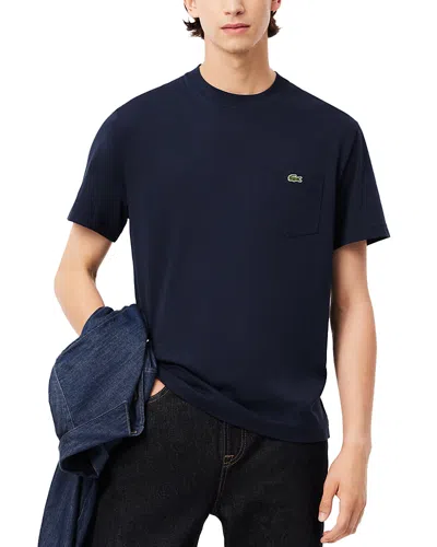 Lacoste Classic Fit Pocket Tee In Multi