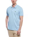 Lacoste Classic Cotton Pique Fashion Polo Shirt In Blue