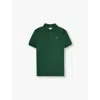 Lacoste Pique Cotton Polo In Green
