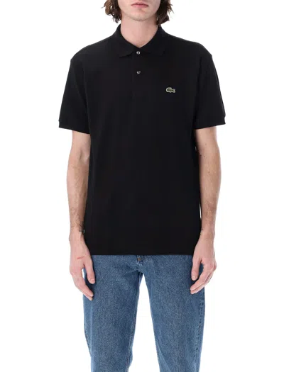 Lacoste Classic Piqué Polo In Black