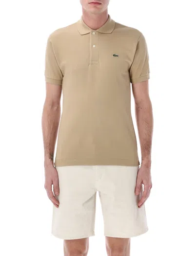 Lacoste Classic Piqué Polo In Brown