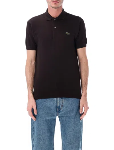 Lacoste Classic Piqué Polo In Brown