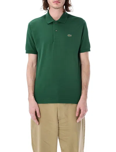 Lacoste Classic Fit L.12.12 Mens Short Sleeve Polo Shirt In Green