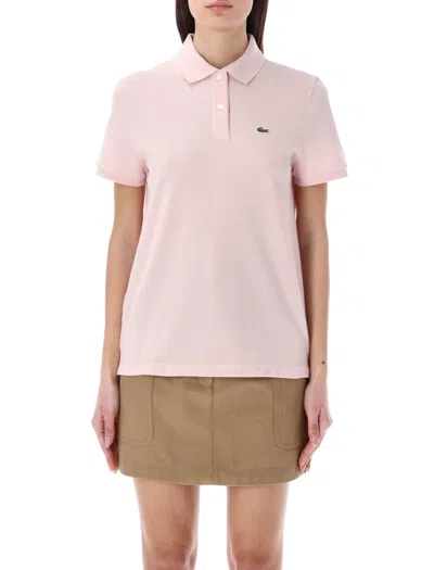 Lacoste Polo Shirt In Pink