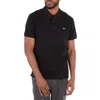 Lacoste Classic Slim Fit Cotton Pique Polo Shirt In Black