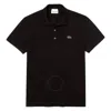 Lacoste Classic Fit Original L.12.12 Polo Clothing In Black