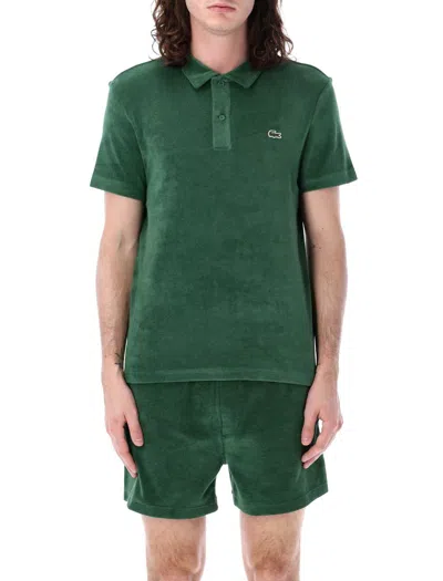 Lacoste Classic Polo Spugna In Green