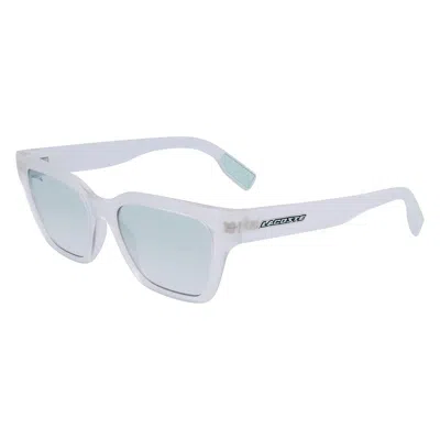 LACOSTE CLEAR INJECTED WOMEN'S SUNGLASSES