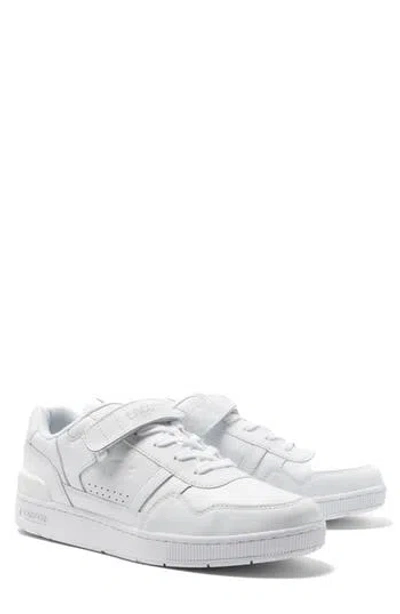 Lacoste Clip Sneaker In White/white