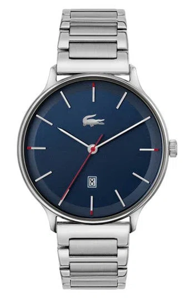 Lacoste Club Bracelet Watch, 42mm In Blue