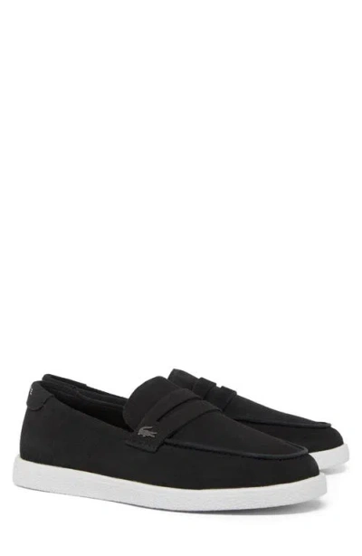 Lacoste Cochet Sneaker In Black