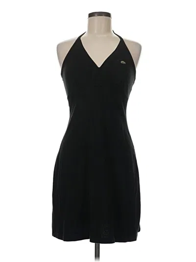 Pre-owned Lacoste Cocktail Dress In Black