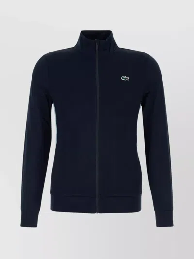 LACOSTE COLLAR RIBBED CUFFS JACKET