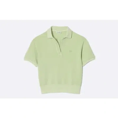Lacoste Collar Shirt In Green