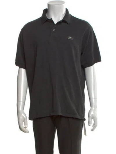 Pre-owned Lacoste Collar Short Sleeve Polo Shirt In Multicolor