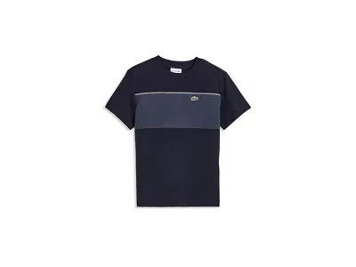Lacoste Boys' Color Blocked Tee - Big Kid In Black