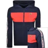 Lacoste Colour Block Sport Jacket Navy In Navy