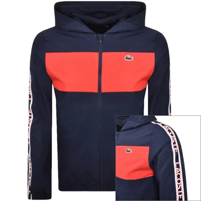Lacoste Colour Block Sport Jacket Navy